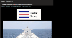 Desktop Screenshot of castor-group.com